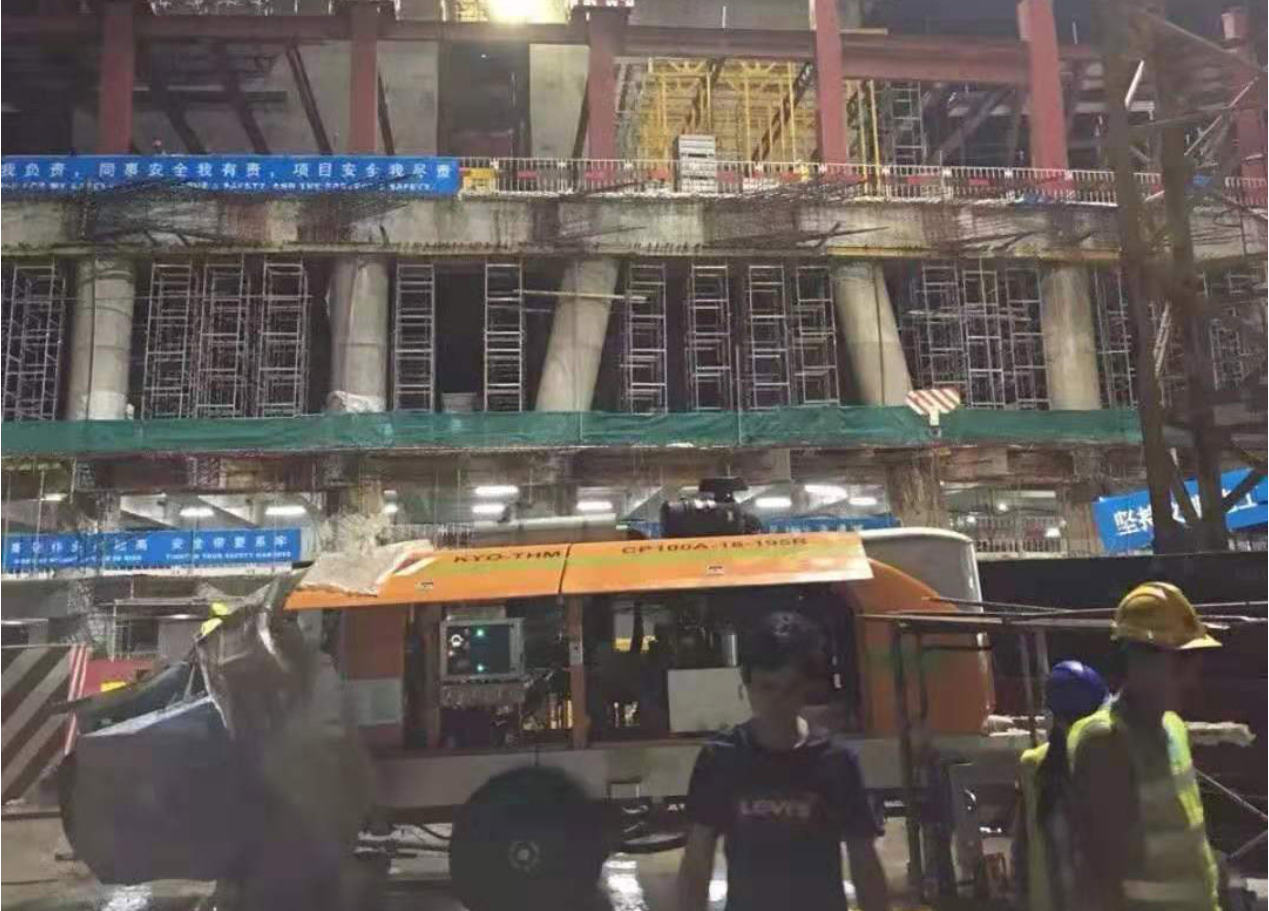 2019年，科瑪森地泵在吉隆坡標志塔99層高建造施工中使用